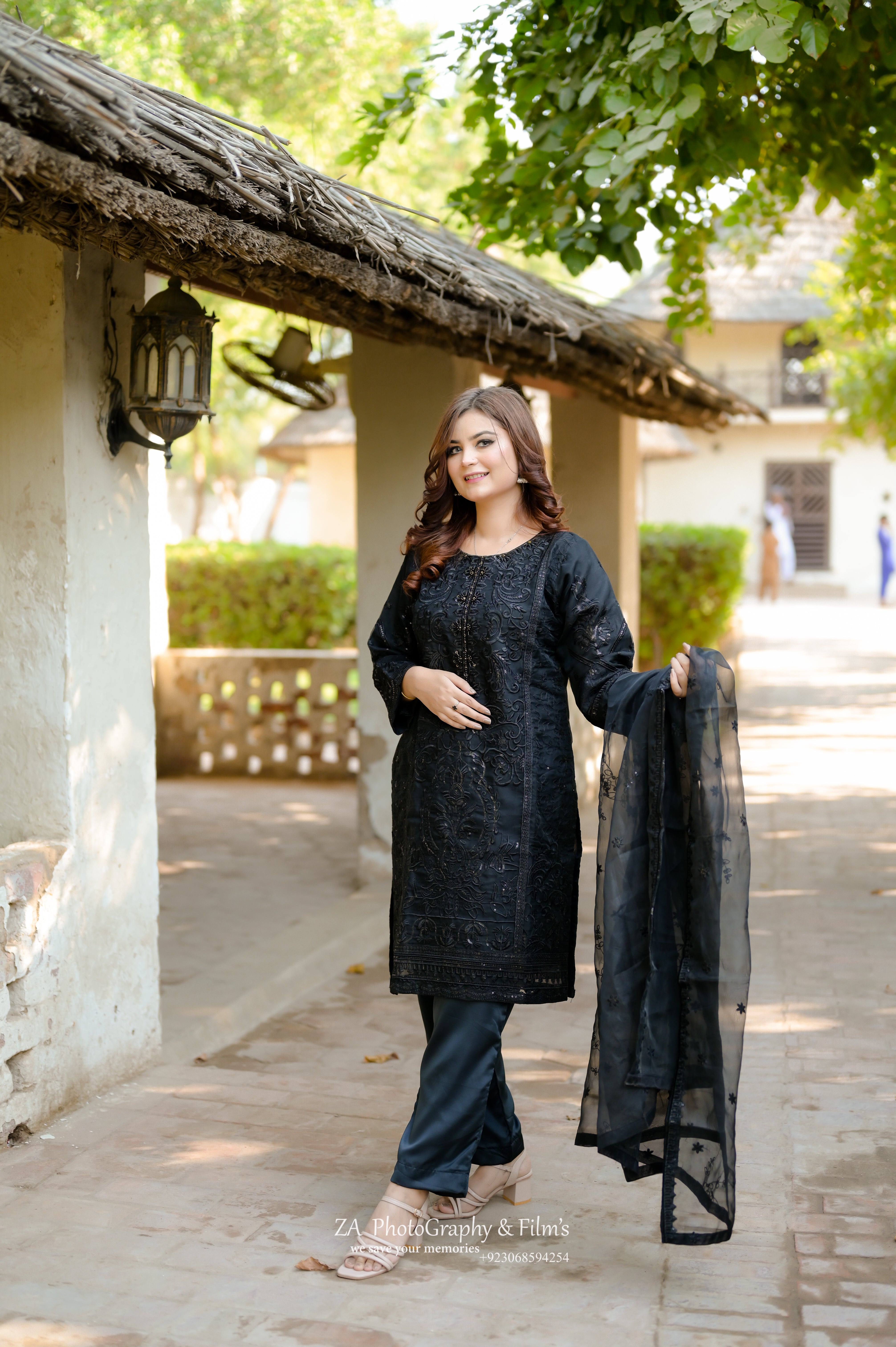 Black-bari Rangeen libas embroidery dress ⚡